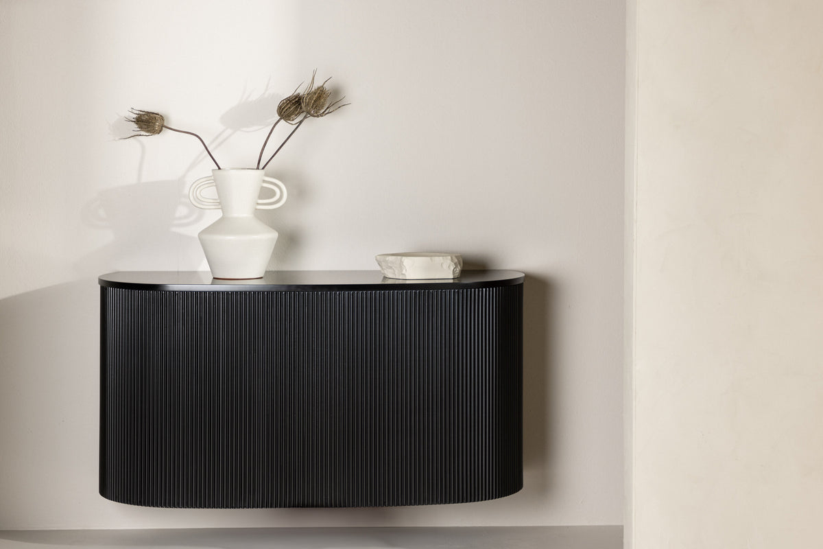 Loca sidebord - 120 × 45 cm - sort - billede 13