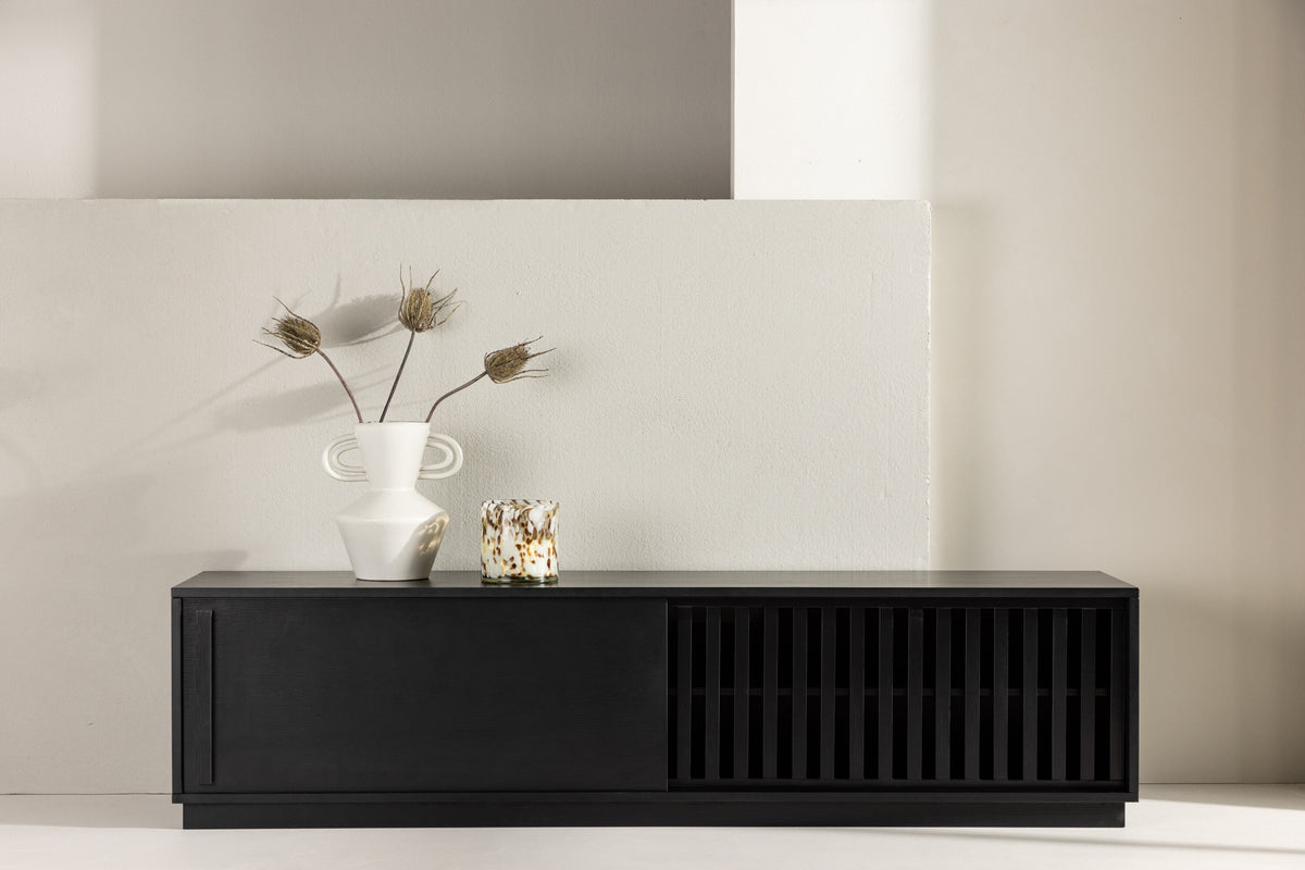 Lugo TV-bord - sort - billede 13