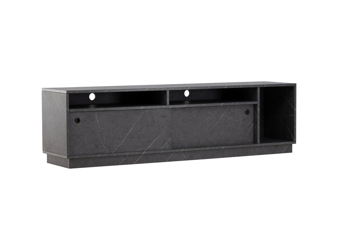 Girona TV-bord - sort - billede 12