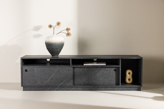 Girona TV-bord - sort - billede 13