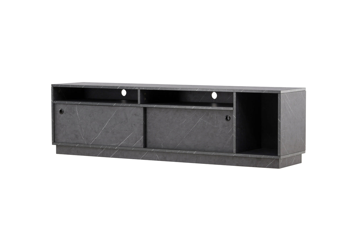 Girona TV-bord - sort - billede 2