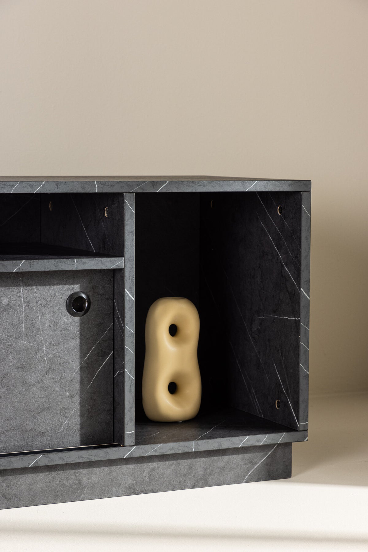 Girona TV-bord - sort - billede 18