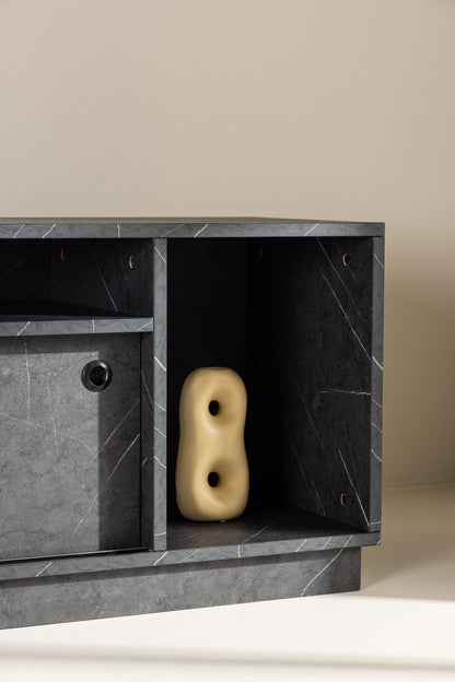 Girona TV-bord - sort - billede 18