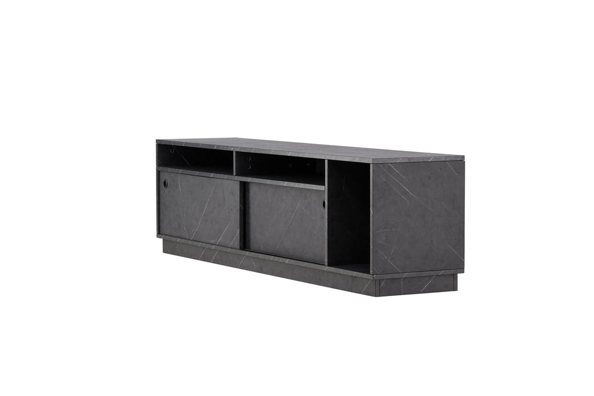 Girona TV-bord - sort - billede 3