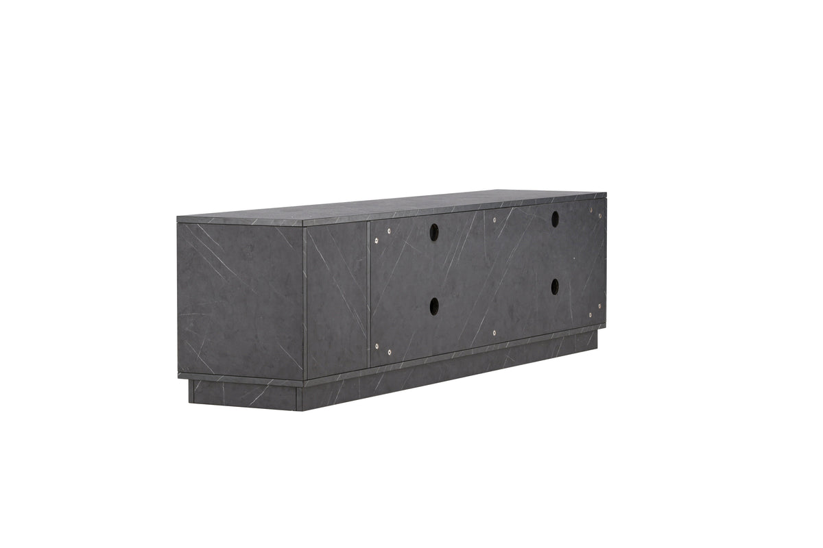 Girona TV-bord - sort - billede 5