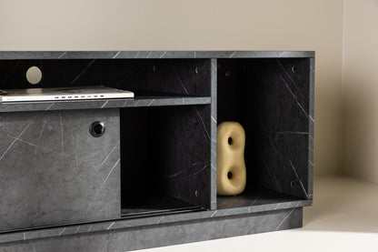 Girona TV-bord - sort - billede 15