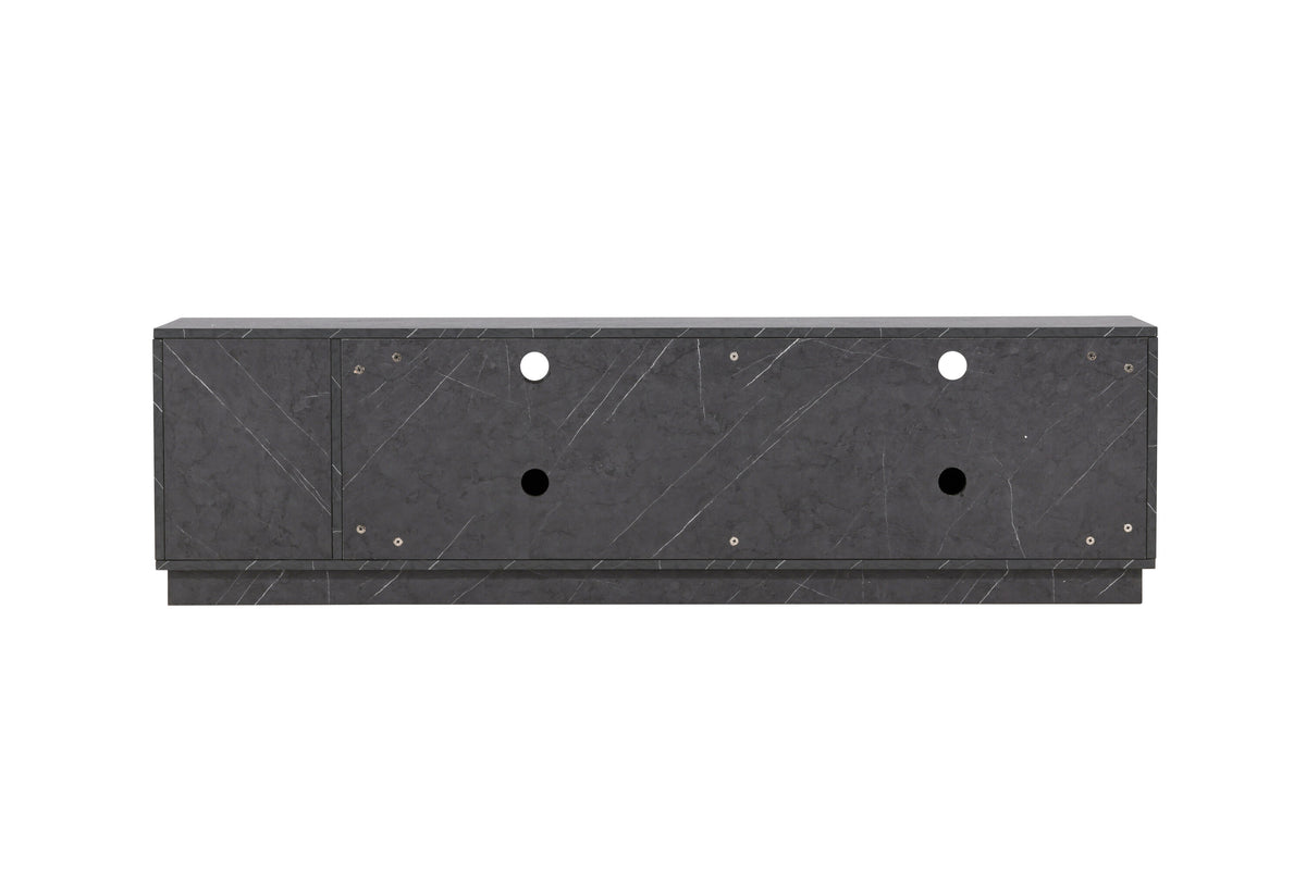Girona TV-bord - sort - billede 7