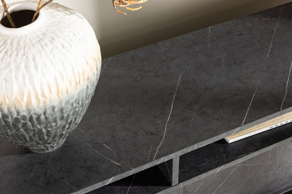 Girona TV Møbel 40 x 50 x 180 Sort