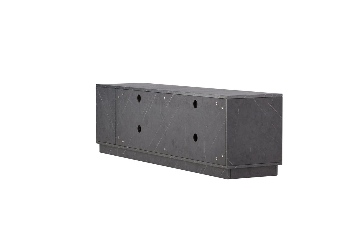 Girona TV-bord - sort - billede 9