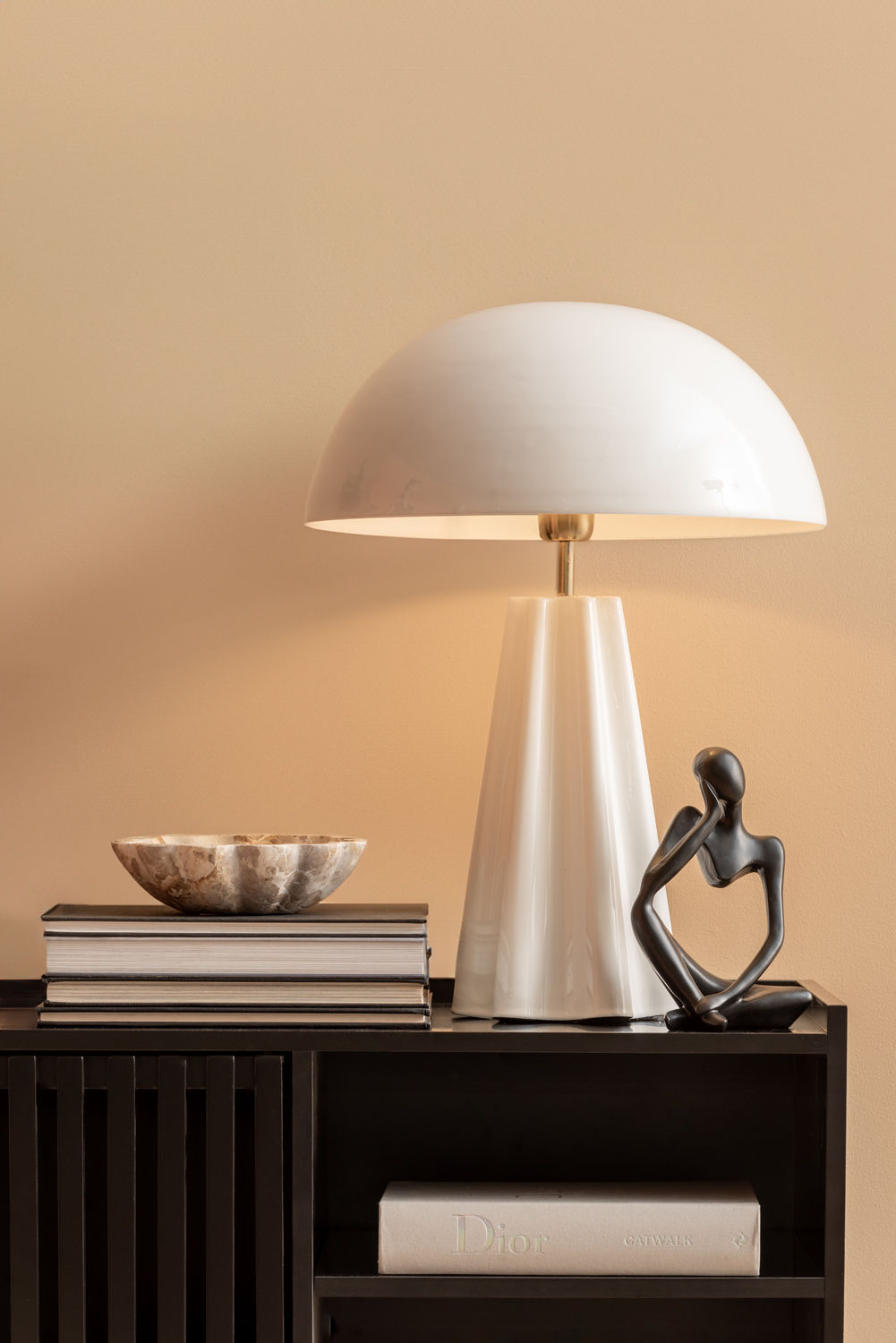 Leitmotiv bordlampe Amplio XL - hvid