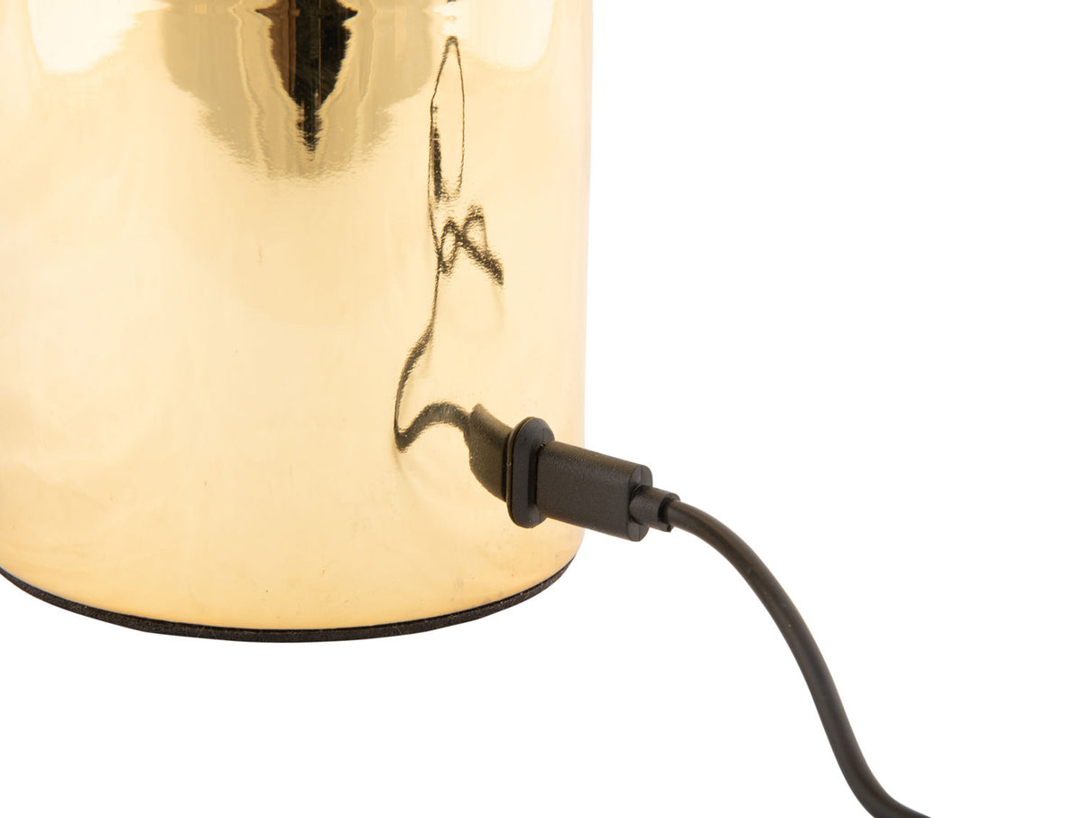 Leitmotiv bordlampe Camp LED - guld