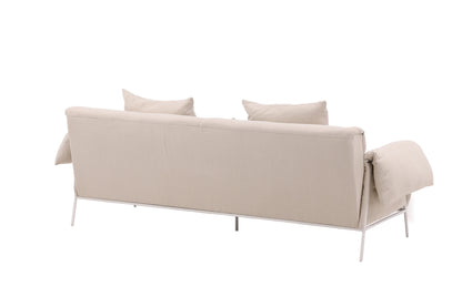 Öckerö 3-personers sofa - beige, hvid - billede 8
