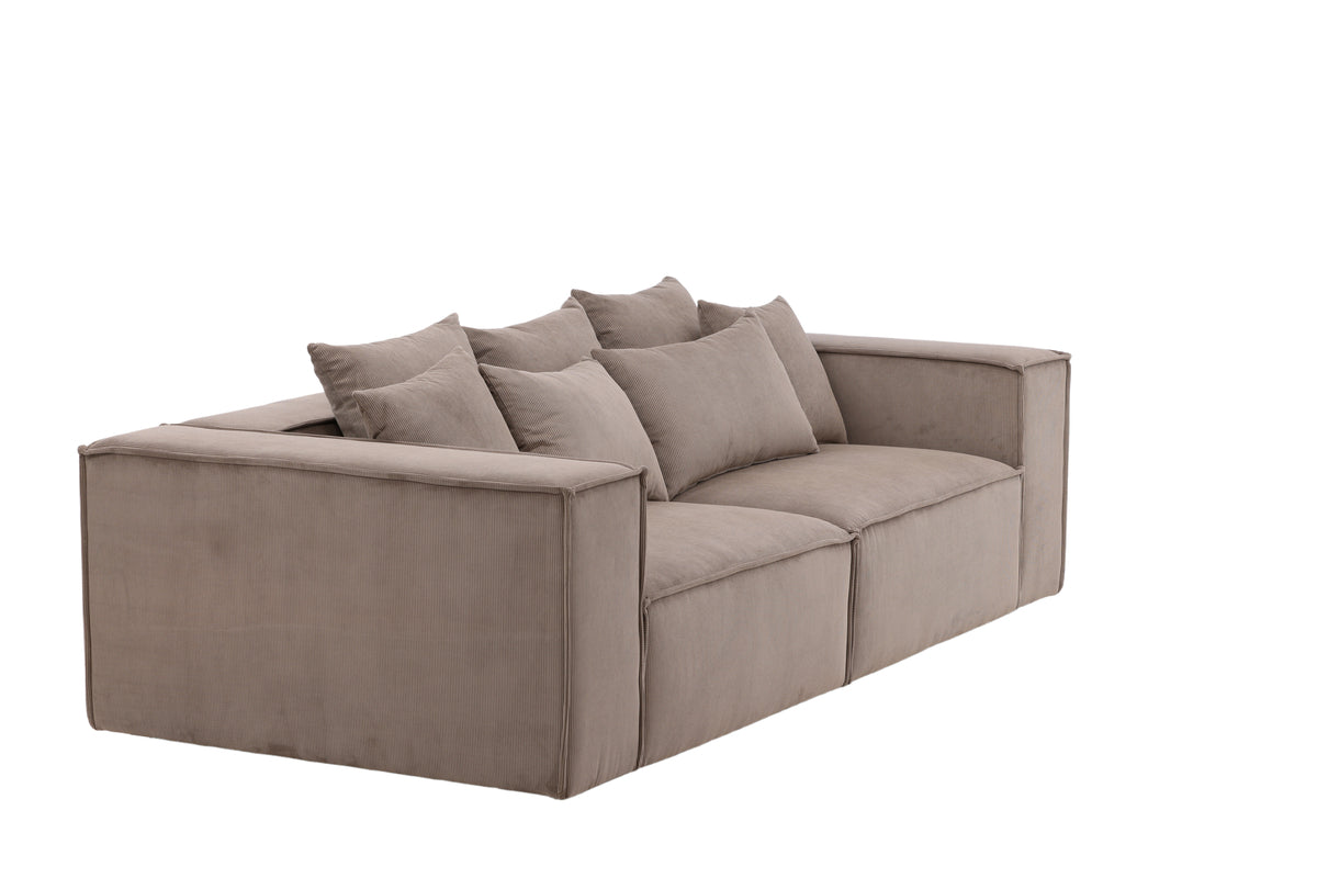 Gillholmen 3-pers Sofa Brun