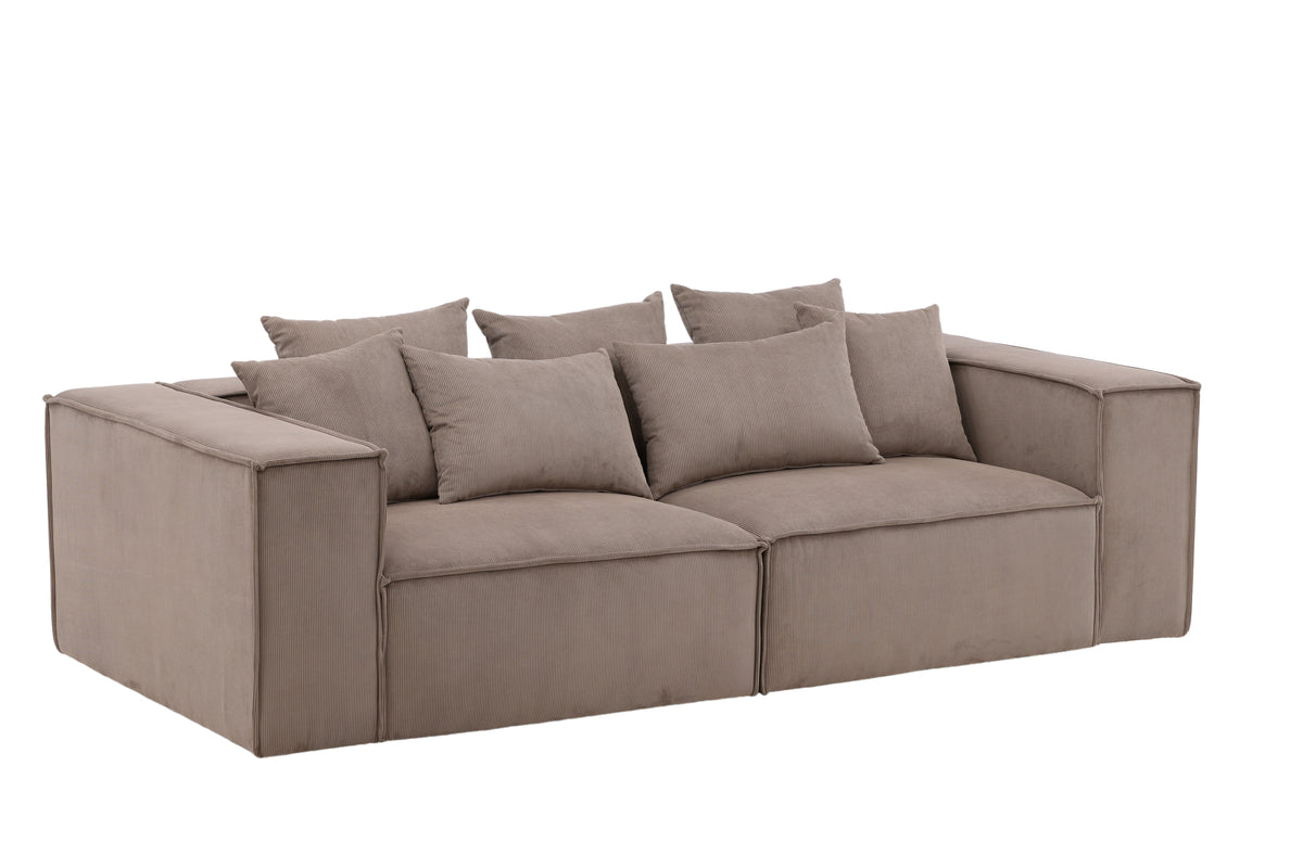 Gillholmen 3-pers Sofa Brun