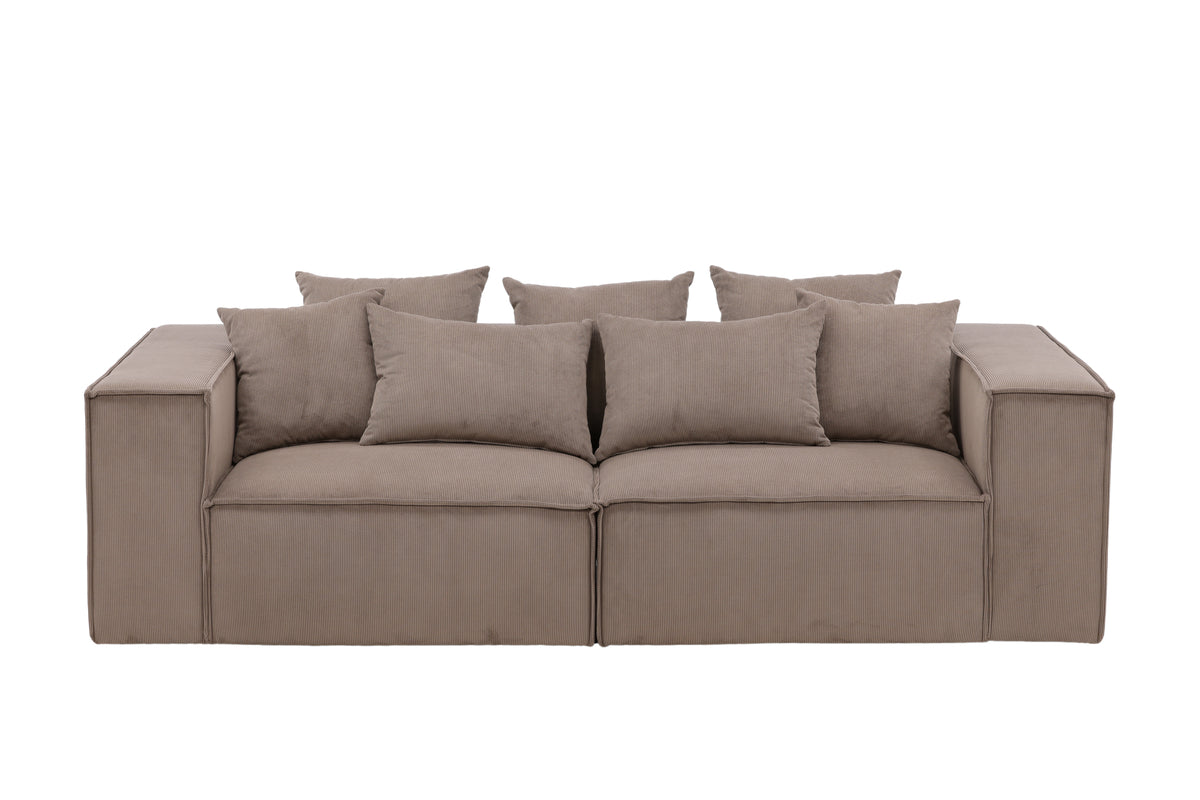 Gillholmen 3-pers Sofa Brun