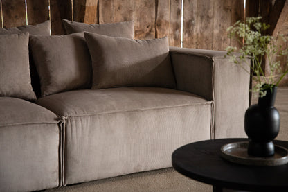 Gillholmen 3-personers sofa - sort, brun - billede 17