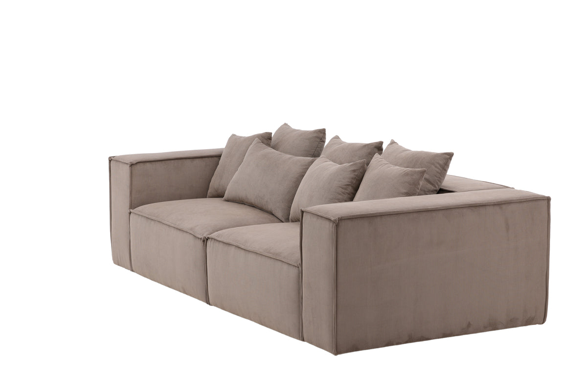 Gillholmen 3-pers Sofa Brun