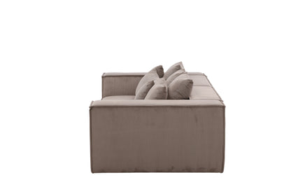 Gillholmen 3-personers sofa - sort, brun - billede 9