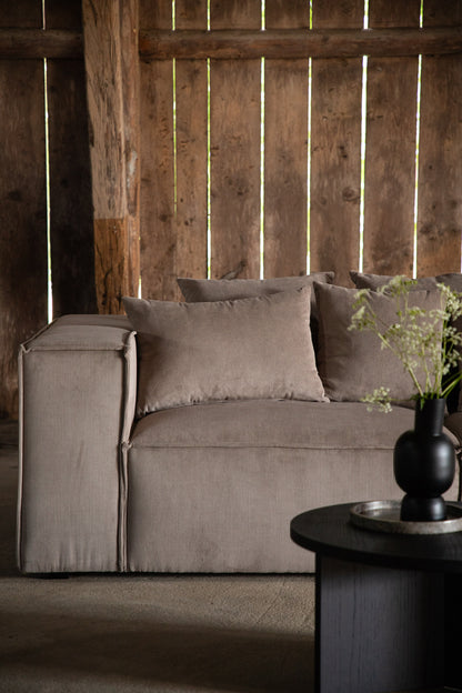 Gillholmen 3-personers sofa - sort, brun - billede 23