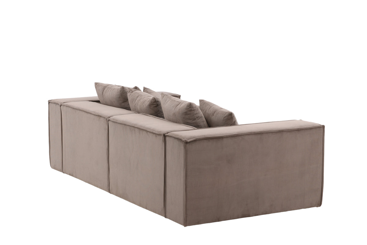 Gillholmen 3-pers Sofa Brun
