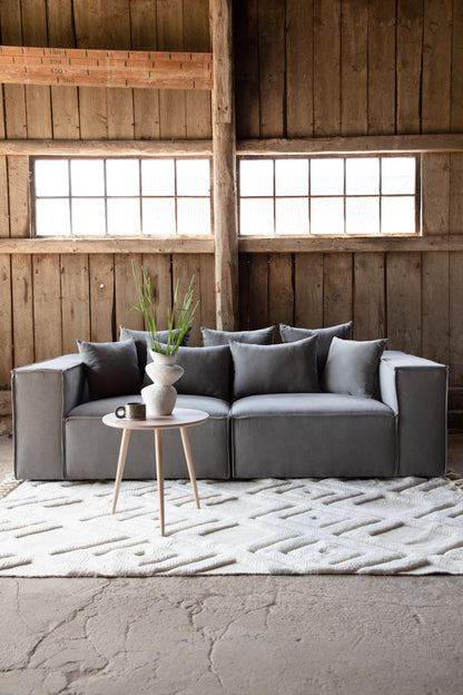 Gillholmen 3-personers sofa - sort, grå - billede 22