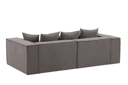 Gillholmen 3-personers sofa - sort, grå - billede 6