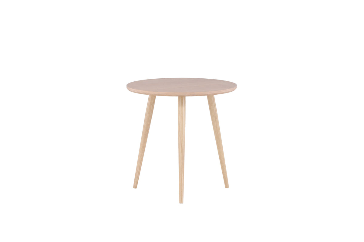 Askim sidebord - Ø48 cm - hvidpigmenteret - billede 1