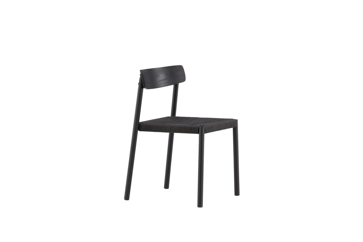 Malmön spisebordsstol - sort - billede 11
