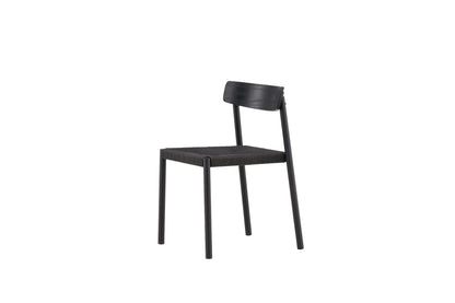 Malmön spisebordsstol - sort - billede 3