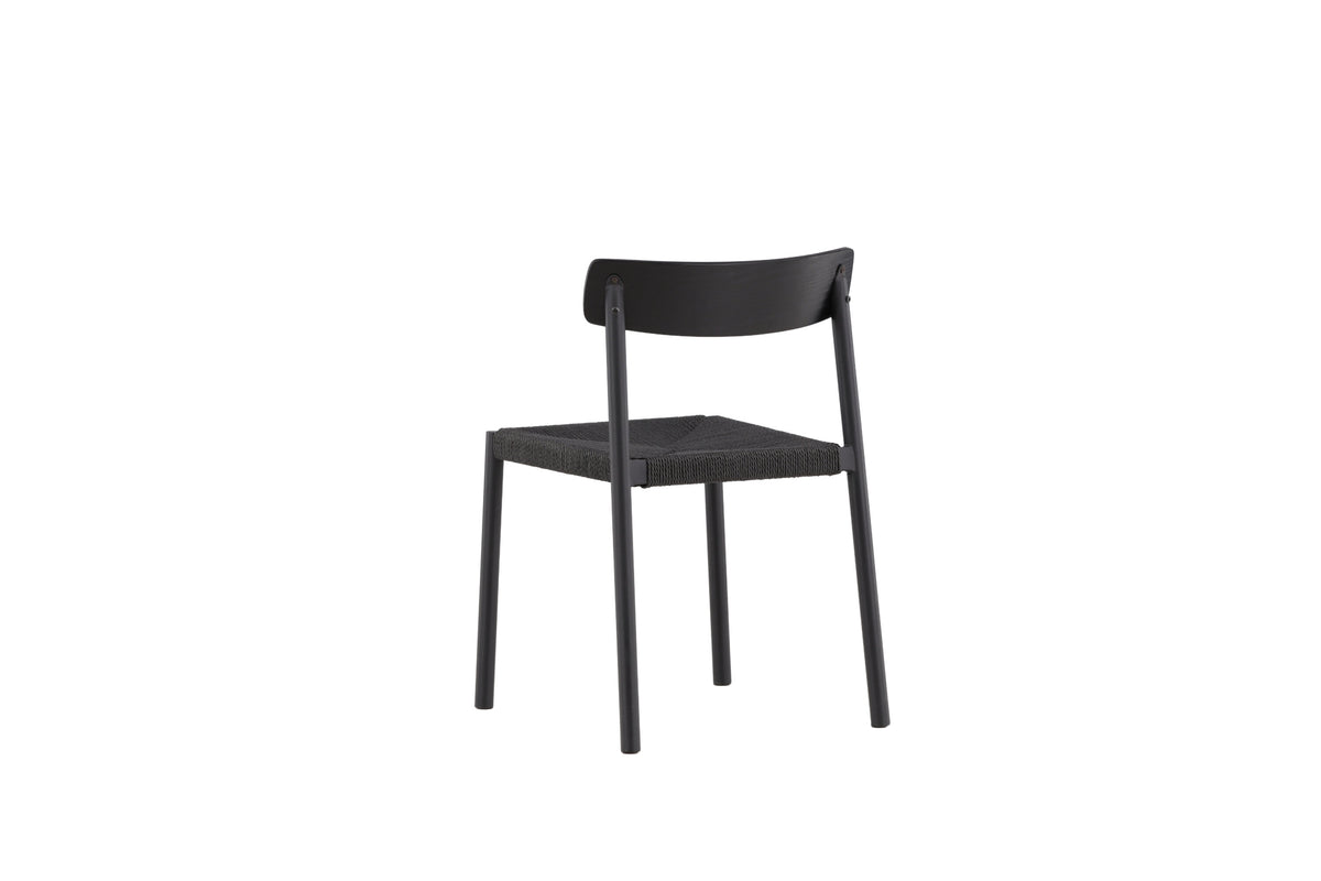 Malmön spisebordsstol - sort - billede 6