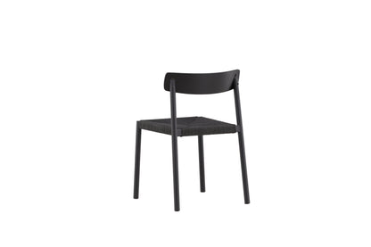 Malmön spisebordsstol - sort - billede 6