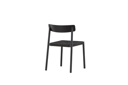 Malmön spisebordsstol - sort - billede 8