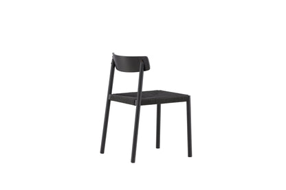 Malmön spisebordsstol - sort - billede 9