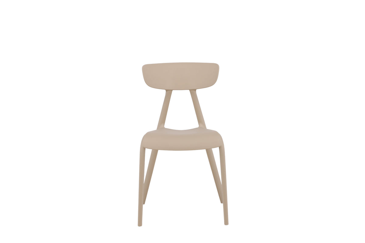 Ursholmen spisebordsstole - beige - 2 stk. - billede 1