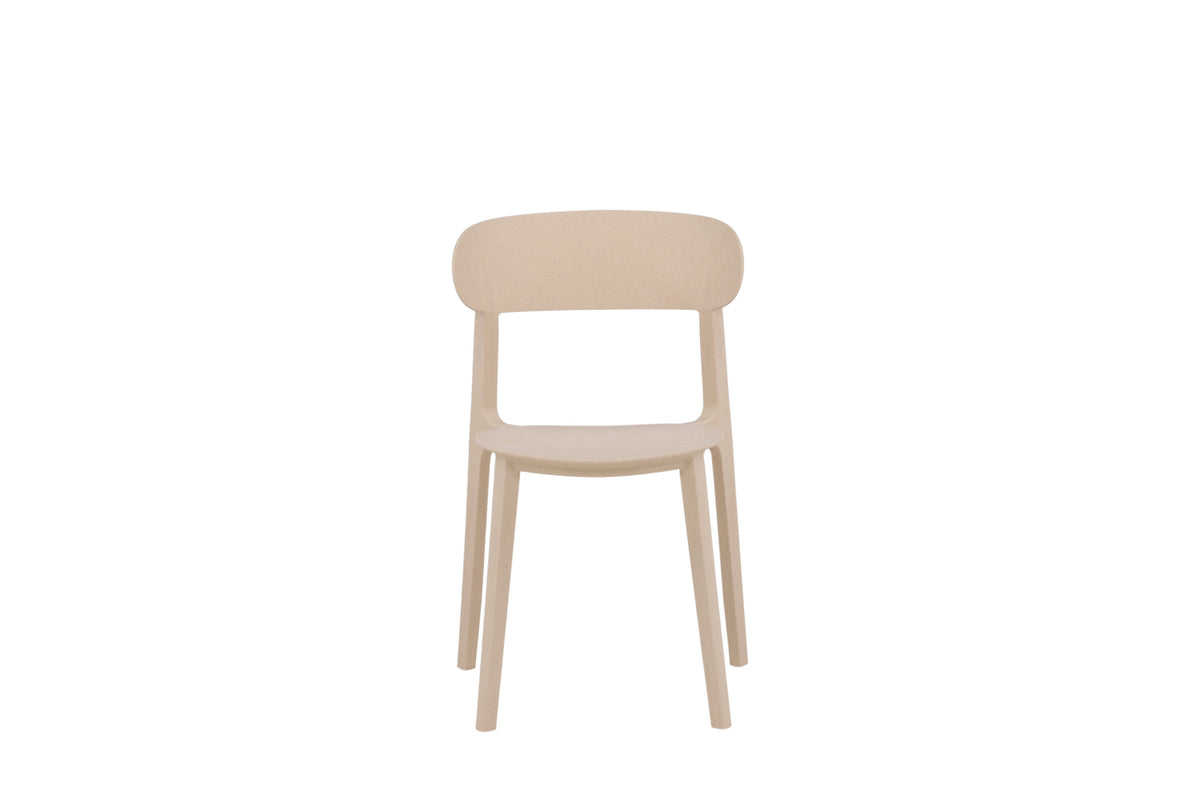 Åstol spisebordsstole - beige - 2 stk. - billede 1