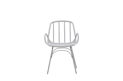 Dyrön spisebordsstole - lysegrå, beige - 2 stk. - billede 1