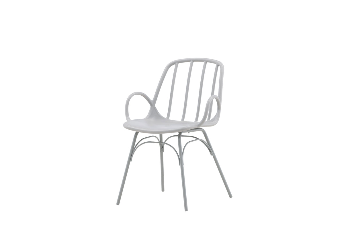 Dyrön spisebordsstole - lysegrå, beige - 2 stk. - billede 3