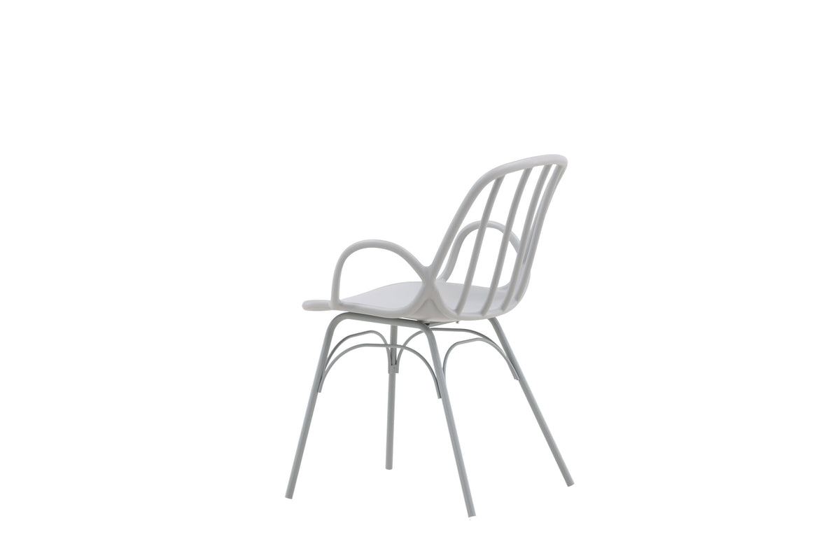 Dyrön spisebordsstole - lysegrå, beige - 2 stk. - billede 6