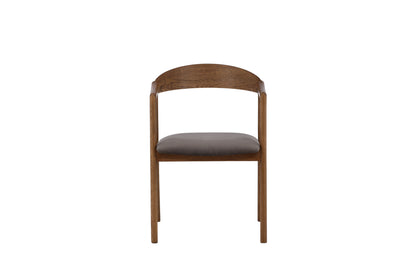 Långön spisebordsstole - brun - 2 stk. - billede 1