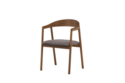 Långön spisebordsstole - brun - 2 stk. - billede 3