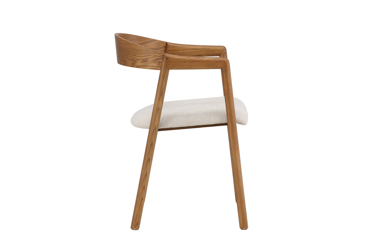 Långön spisebordsstole - beige, mørkebrun - 2 stk. - billede 10