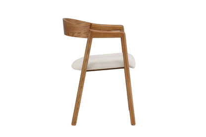 Långön spisebordsstole - beige, mørkebrun - 2 stk. - billede 10