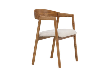Långön spisebordsstole - beige, mørkebrun - 2 stk. - billede 11