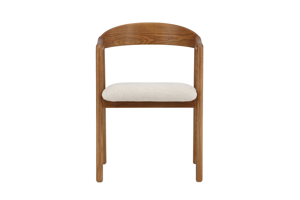 Långön spisebordsstole - beige, mørkebrun - 2 stk. - billede 1