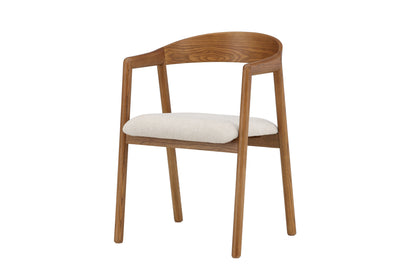Långön spisebordsstole - beige, mørkebrun - 2 stk. - billede 2
