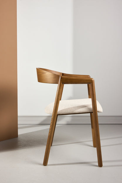 Långön spisebordsstole - beige, mørkebrun - 2 stk. - billede 21