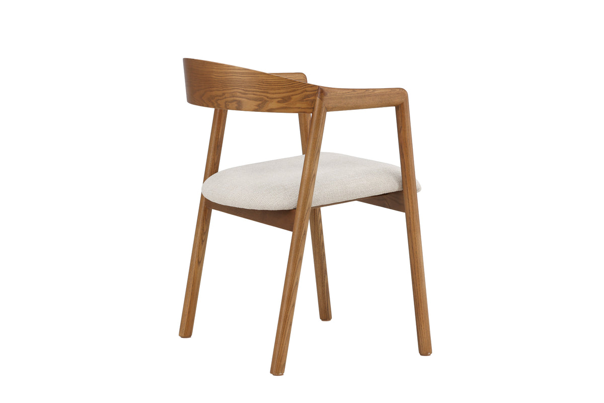 Långön spisebordsstole - beige, mørkebrun - 2 stk. - billede 9