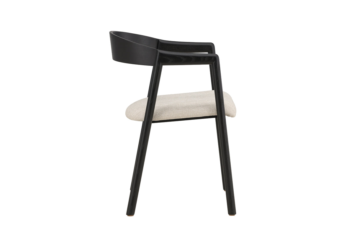 Långön spisebordsstole - beige, sort - 2 stk. - billede 10