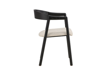 Långön spisebordsstole - beige, sort - 2 stk. - billede 10