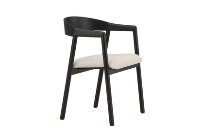 Långön spisebordsstole - beige, sort - 2 stk. - billede 11
